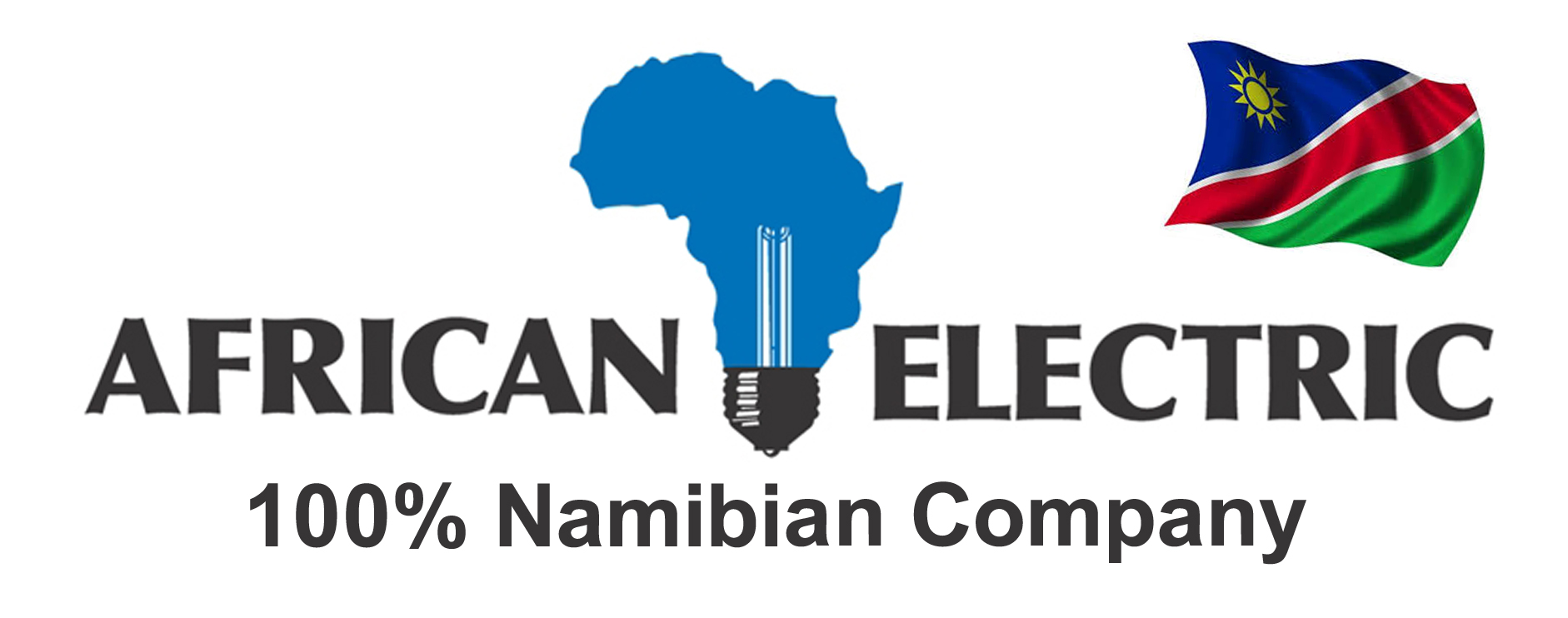 Logo AfricanElectric 100% Namibian